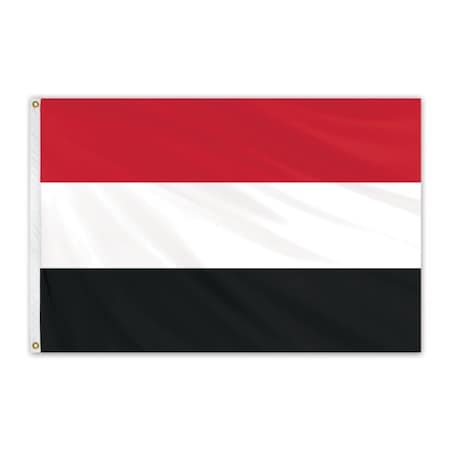Yemen Outdoor Nylon Flag 4'x6'